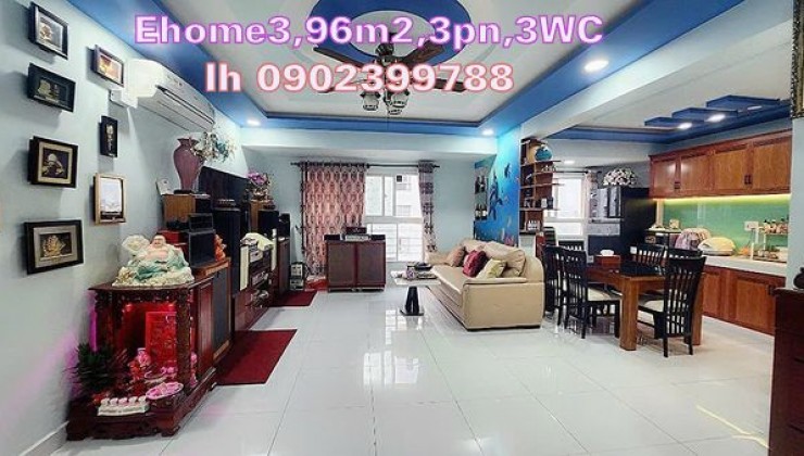 Bán căn hộ Bình Tân Ehome3 2pn 96m2. Sổ hồng - căn góc lầu cao view thoáng.0902399788